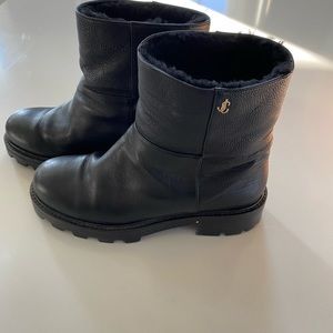 Jimmy Choo “Yari” ankle boots.